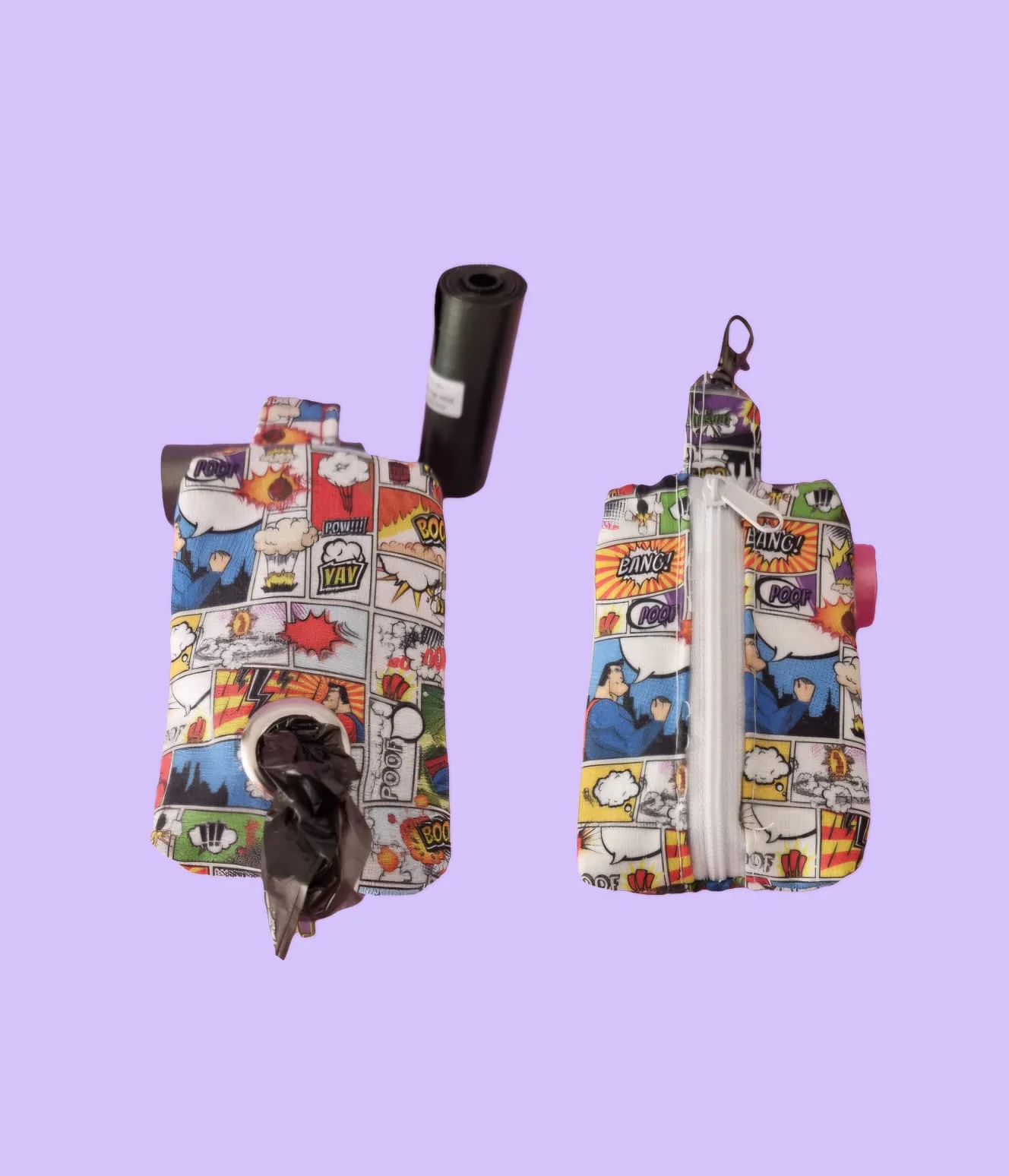 Portabolsas estampado comic